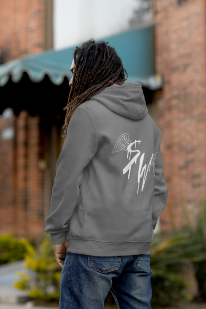 Silent Warrior - back of hoodie